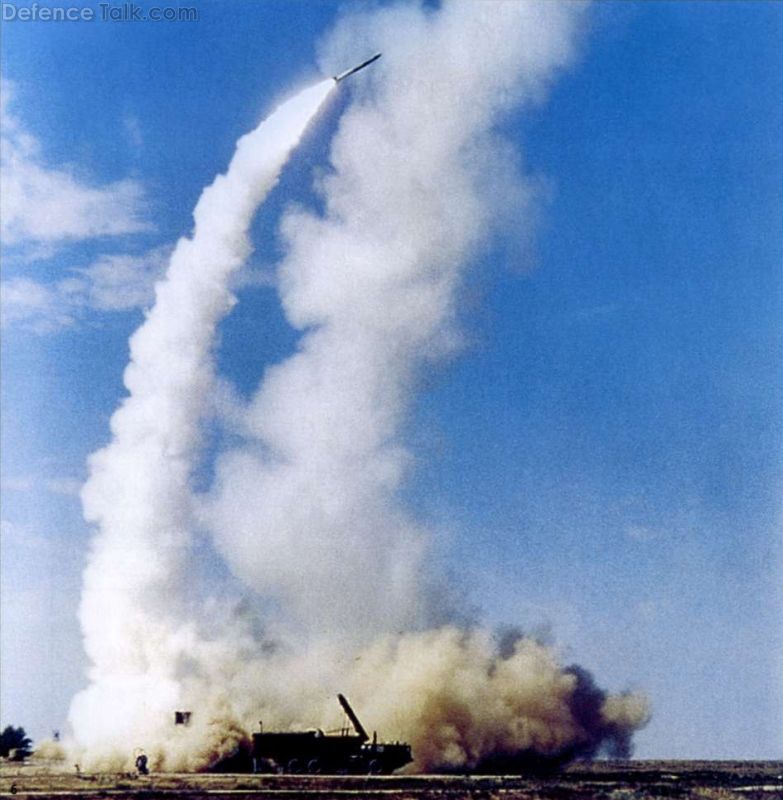 S-300PM firing 48N6 missile