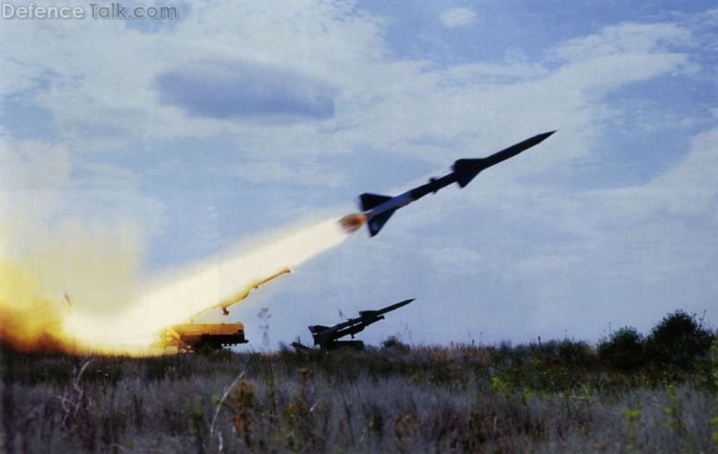 S-75 firing 13D missile