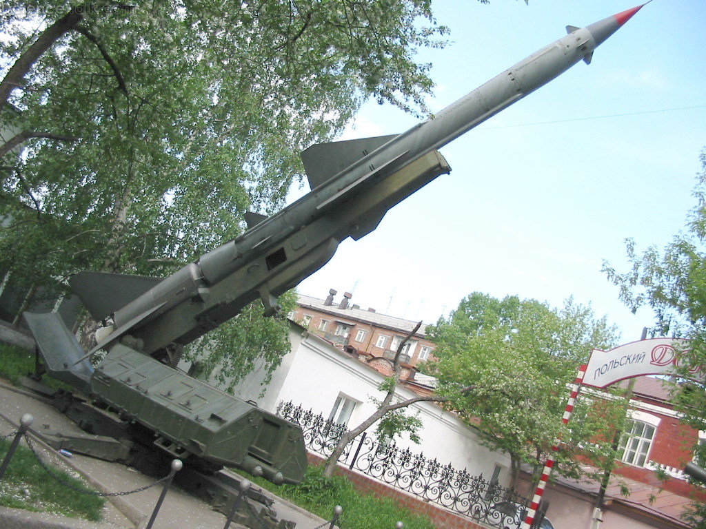 S-75 launcher on display