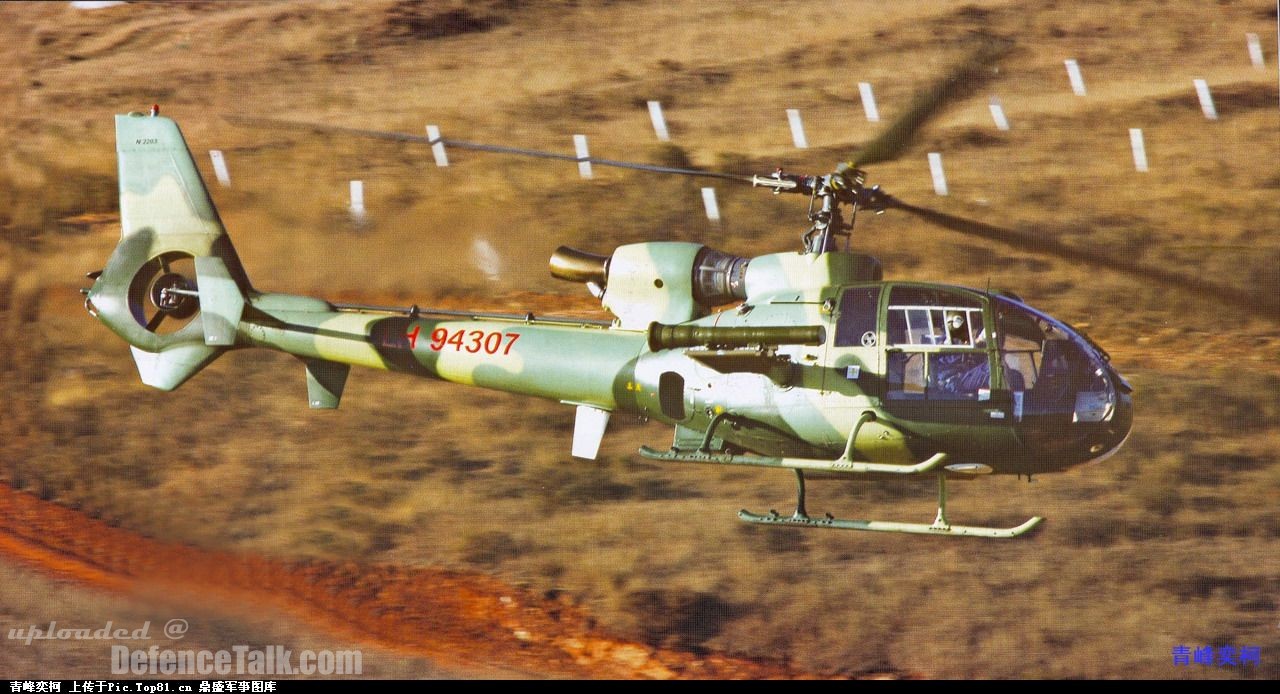 SA 342L Gazelle-PLAAF