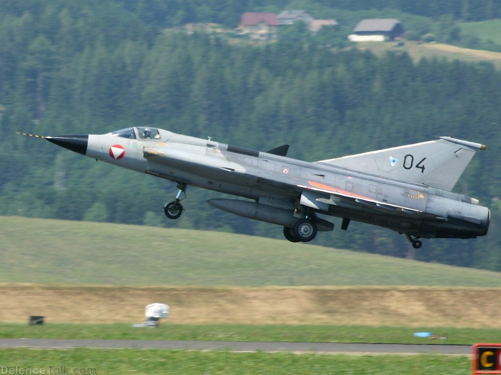 Saab J-35 Oe Draken Austria Air Force