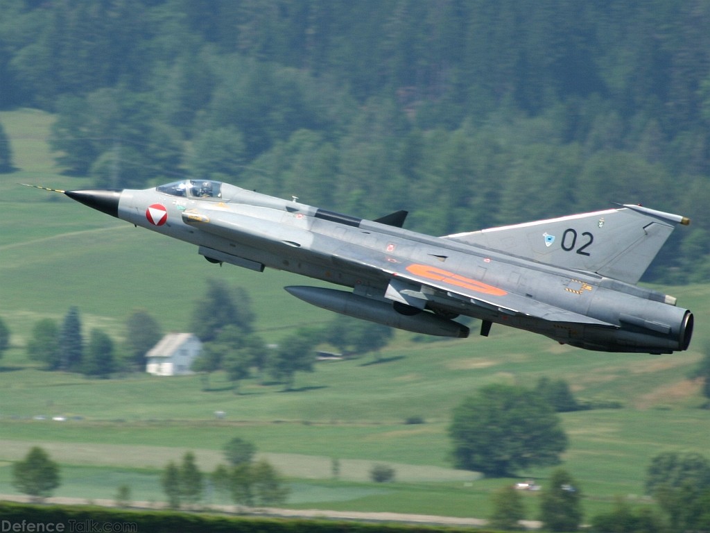 Saab J-35 Oe Draken Austria Air Force