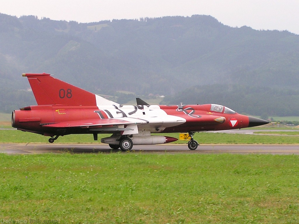 Saab J-35 Oe Draken Austria Air Force