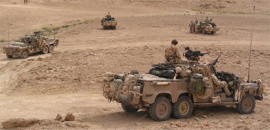 SASr 6x6 Perenties "wagoned up" Iraq