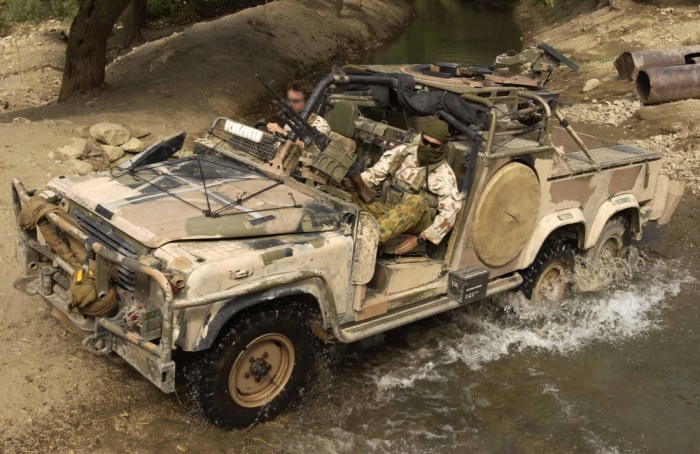 SASr Perentie 6x6 "Dry Fording "