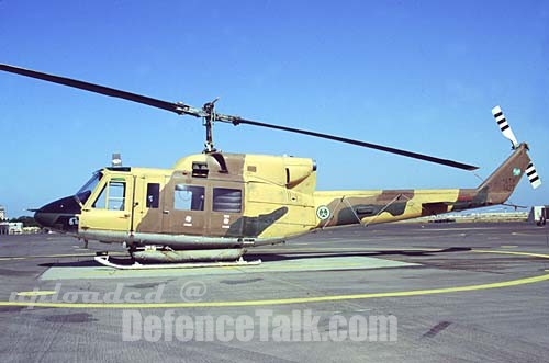 Saudi bell helicopter