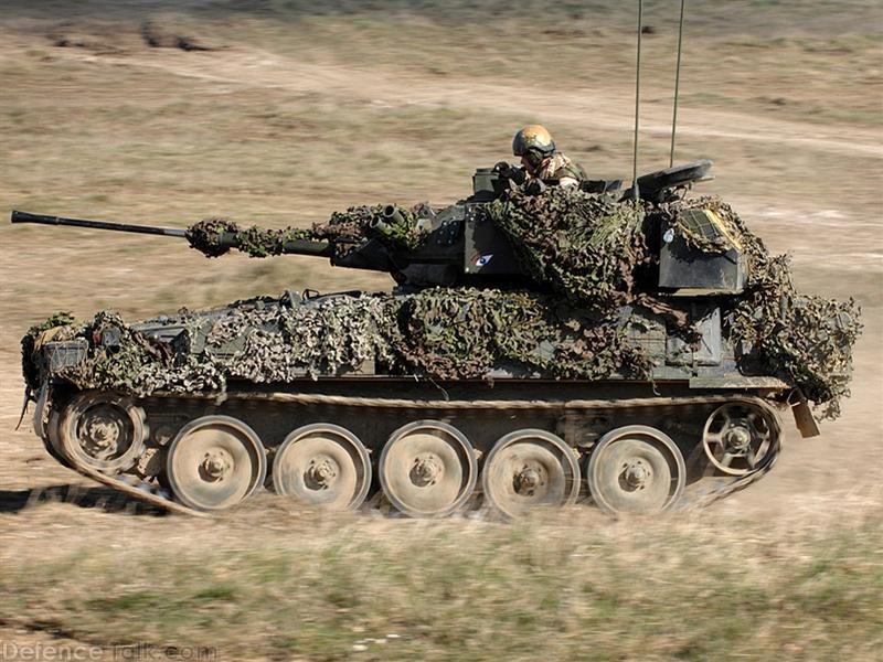 Scimitar reconnaissance vehicle - British Army Firepower