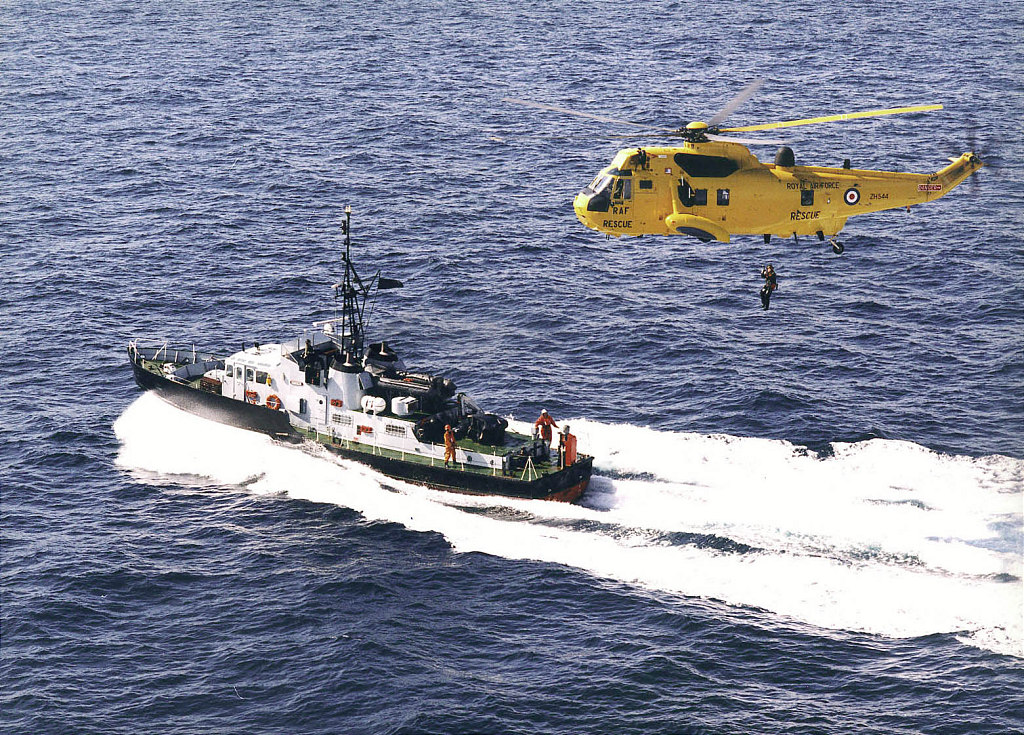 Sea King HAR3A Chivenor Search and Rescue.