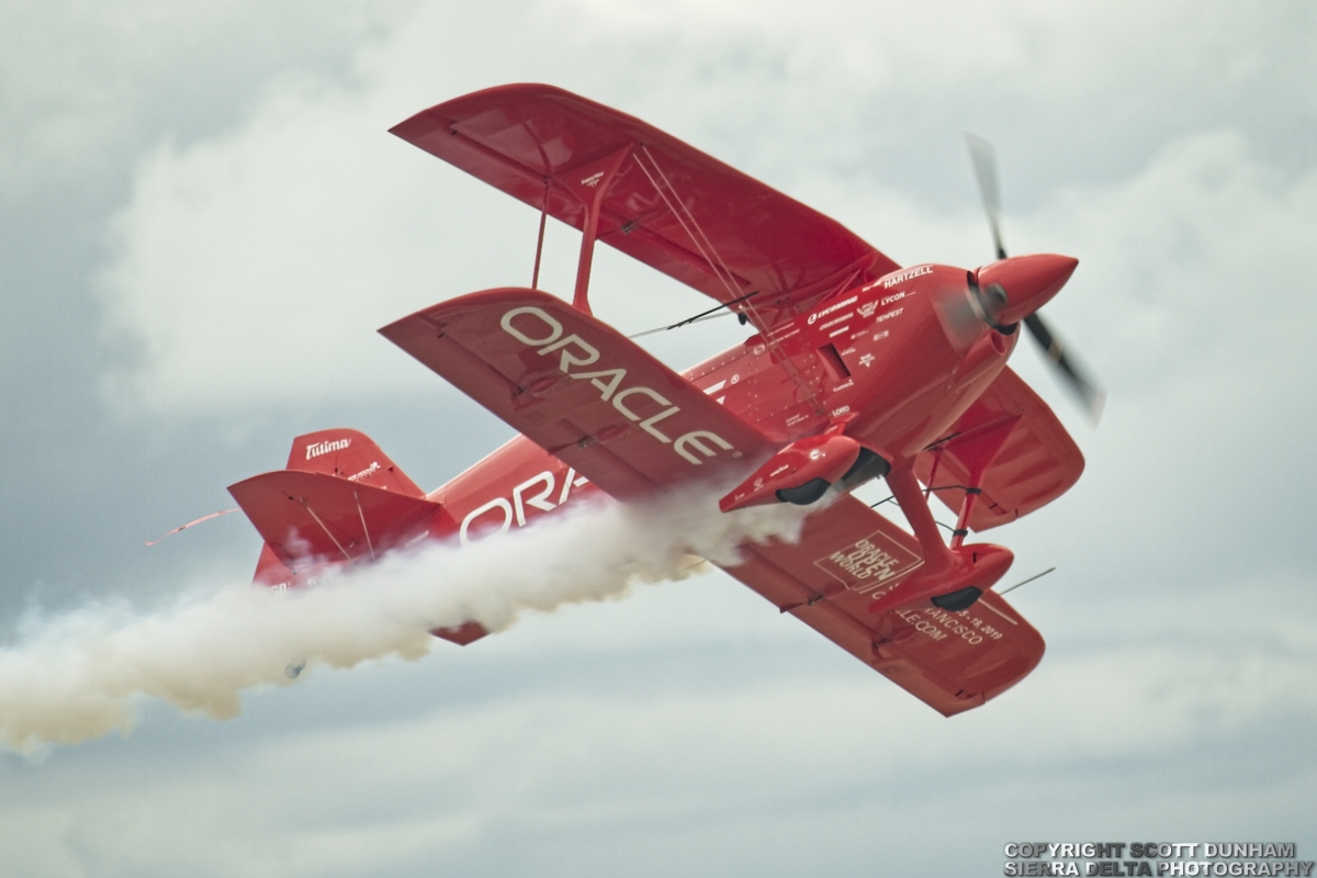Sean Tucker Oracle Challenger Stunt Biplane