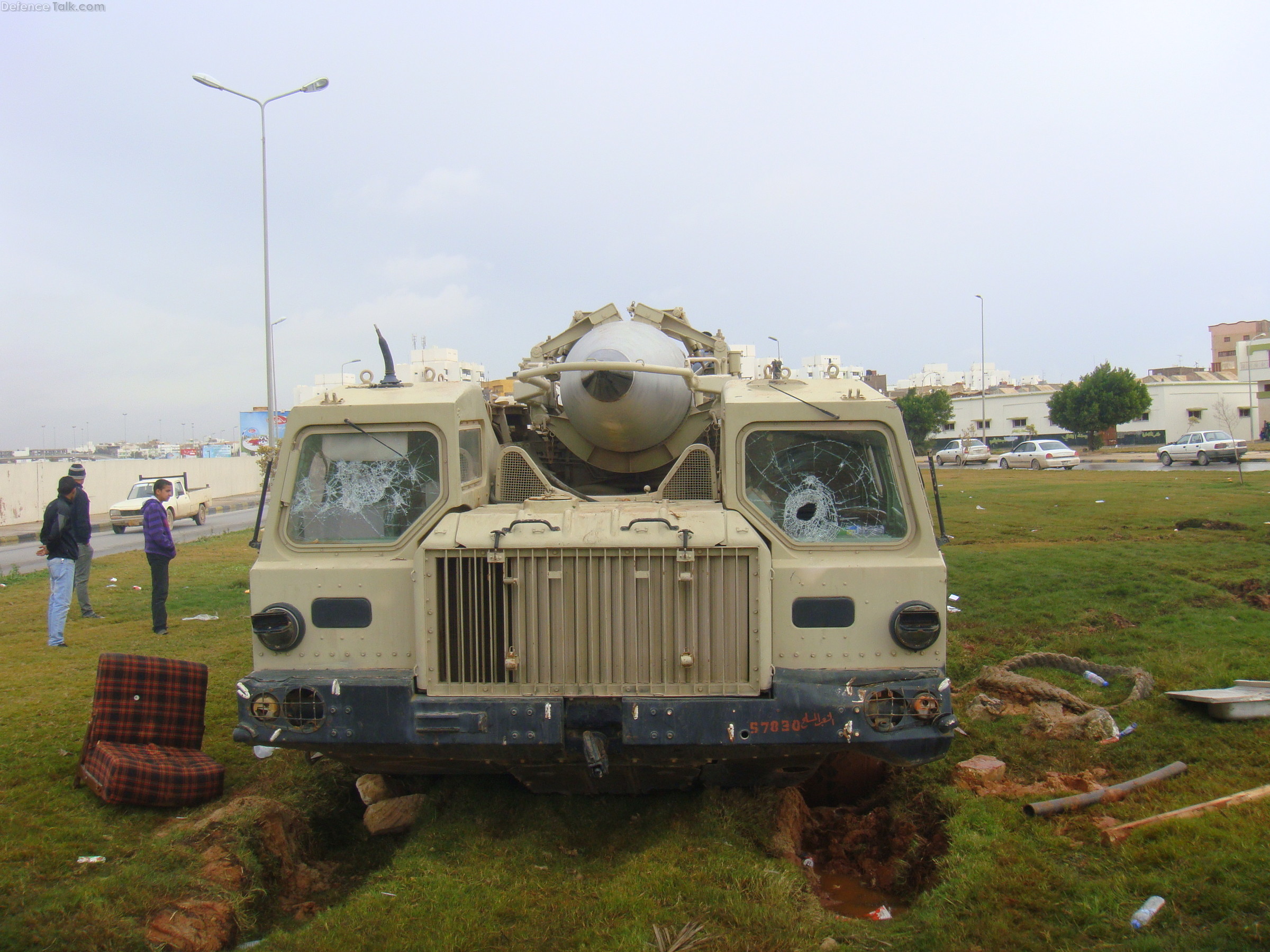 Seized Scud-B MAZ-543 - Libya