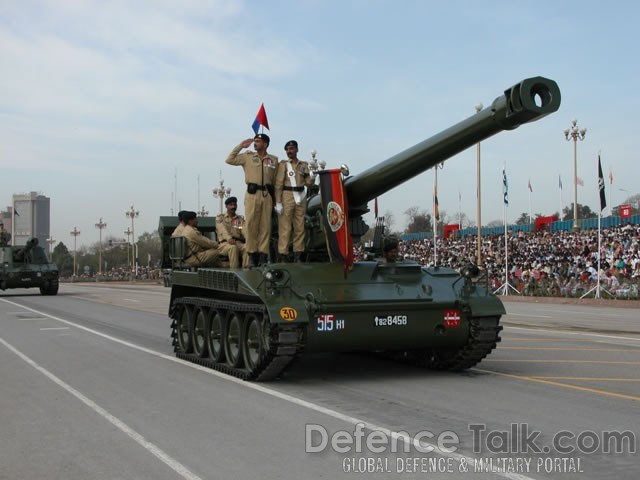 Self Propelled artillery - March 23rd, Pakistan Day