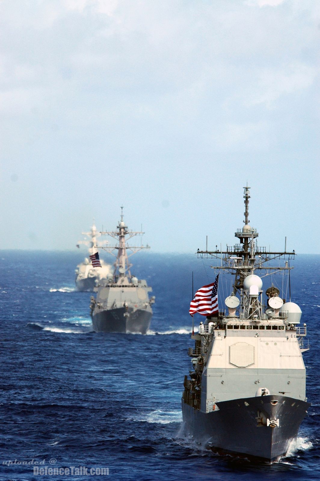 Ships from Destroyer Squadron - Valiant Shield 2006.