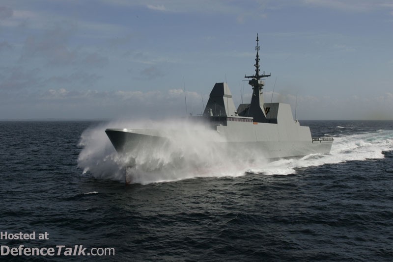 Singapore's RSS Formidable at Sea