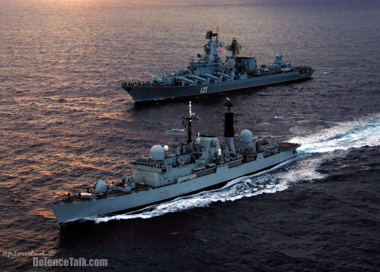 Slava Class Cruiser - Russian Navy