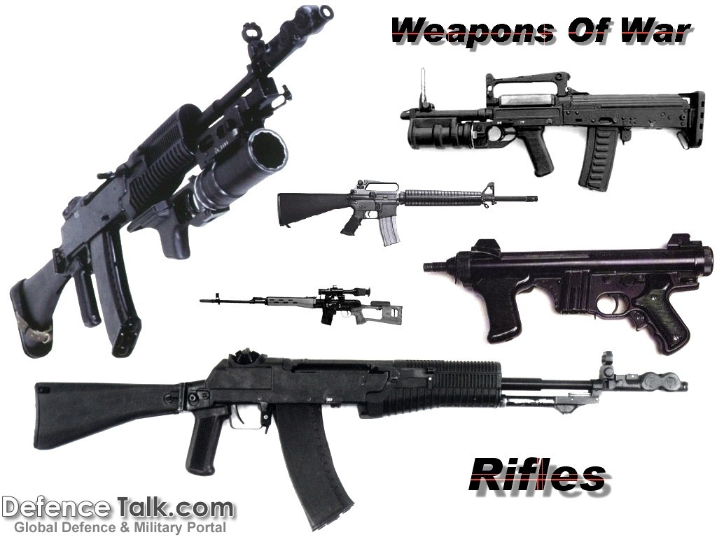 Small arms - Military Weapons Wallpapers