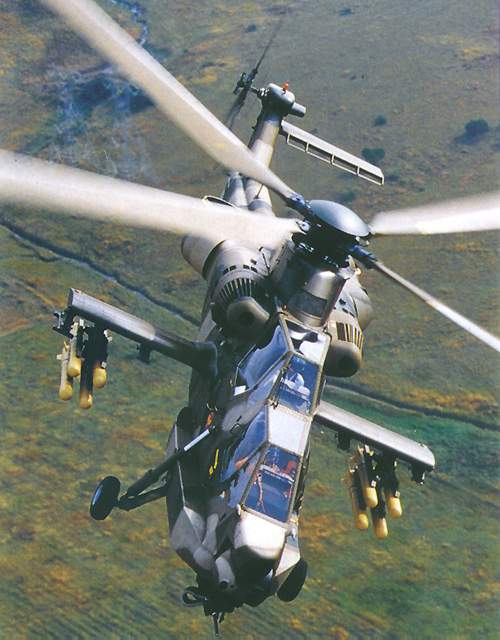 SOUTH AFRICA - ROOIVALK ATTACK HELICOPTER