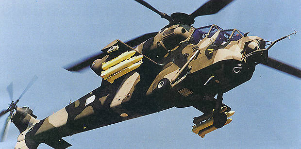 SOUTH AFRICA - ROOIVALK ATTACK HELICOPTER