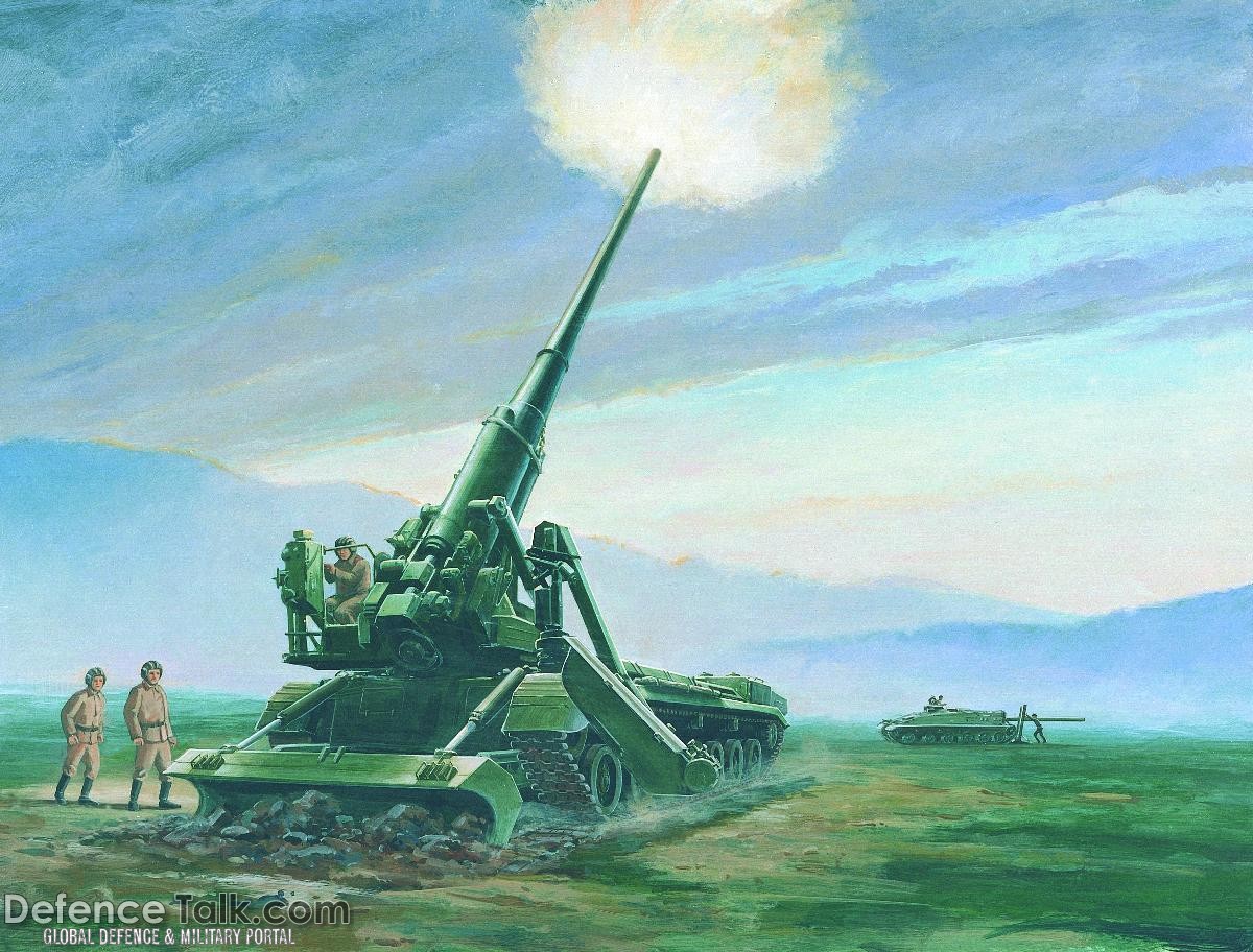 Soviet 203-MM 2S7 SP Gun - Military Weapons Art