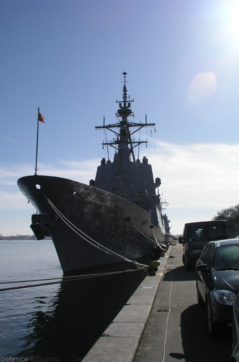 Spanish -100 class frigates in Copenhagen  16.March 2008