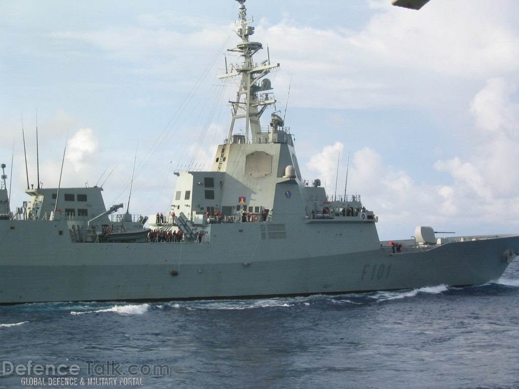 Spanish Aegis Frigate F101