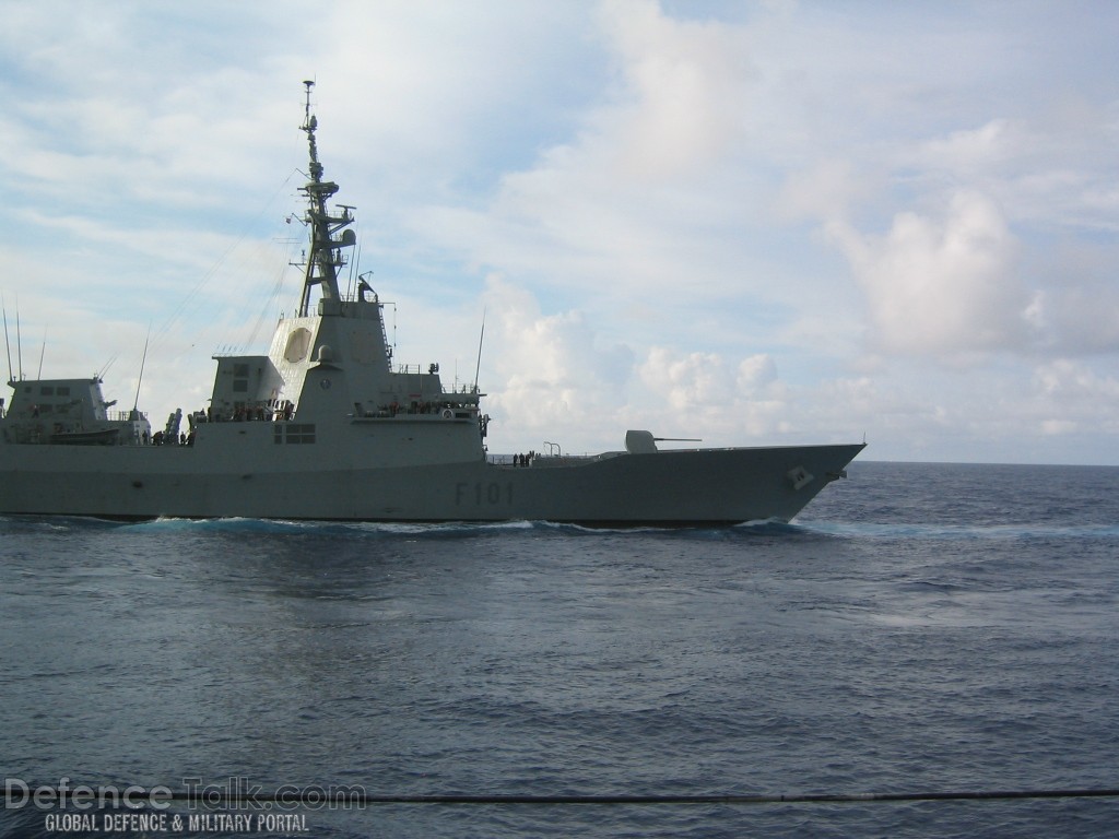 Spanish Aegis Frigate F101