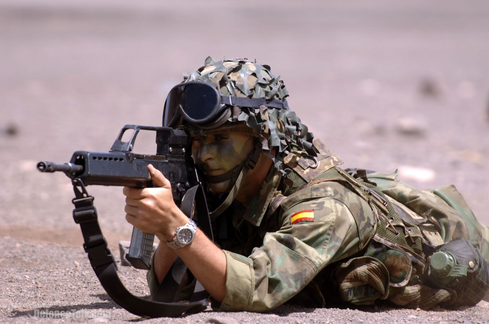 Spanish NRF troops - Steadfast Jaguar 2006