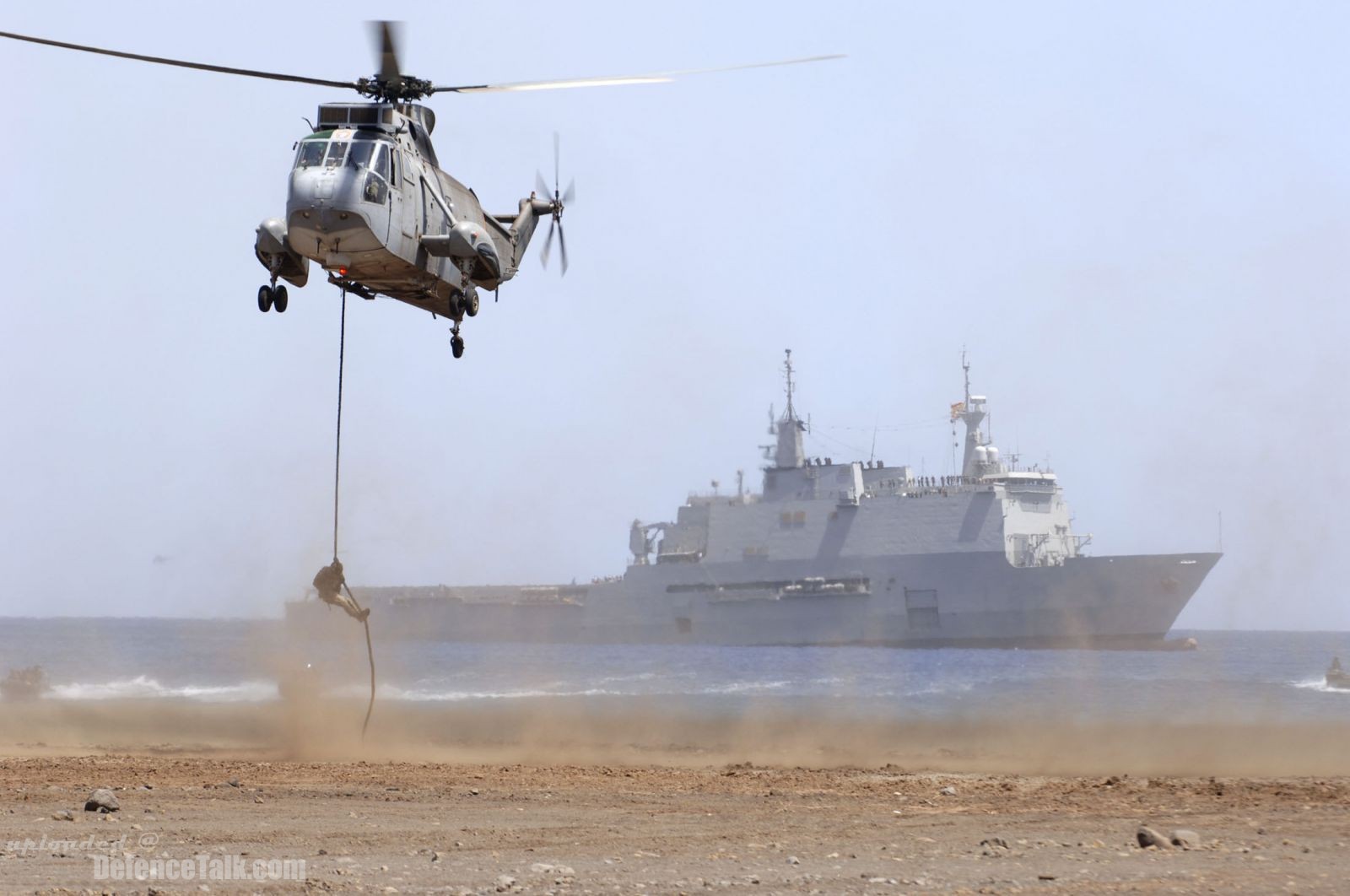 Spanish Sea King Helicopter - Steadfast Jaguar, NRF Exercise