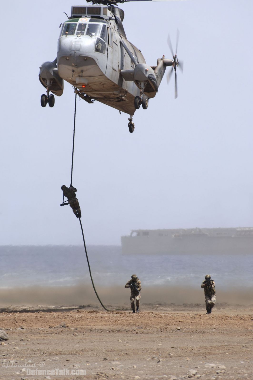 Spanish Sea King Helicopter - Steadfast Jaguar, NRF Exercise