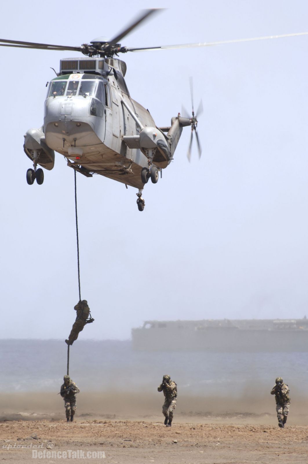 Spanish Sea King Helicopter - Steadfast Jaguar, NRF Exercise