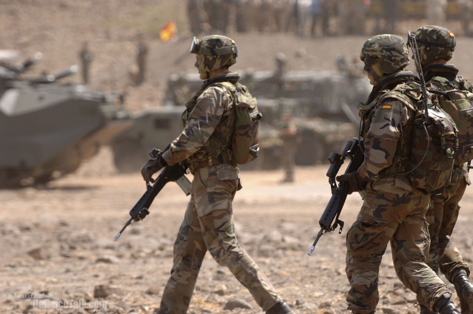 Spanish troops - Steadfast Jaguar, NRF Exercise