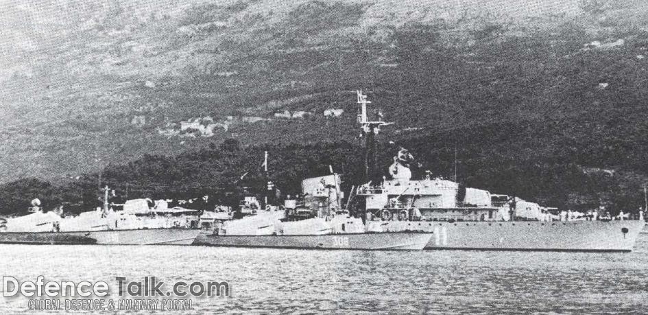 Split and OSA class missile boats