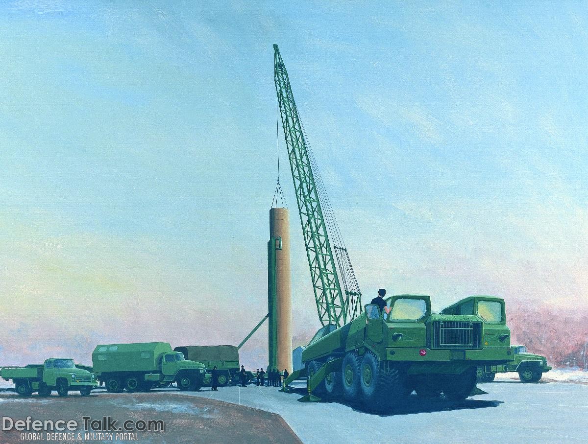 SS-18 MOD 5 ICBM - Military Weapons Art