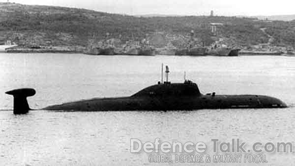 SSN Akula Class - Attack Submarine, Russian Navy