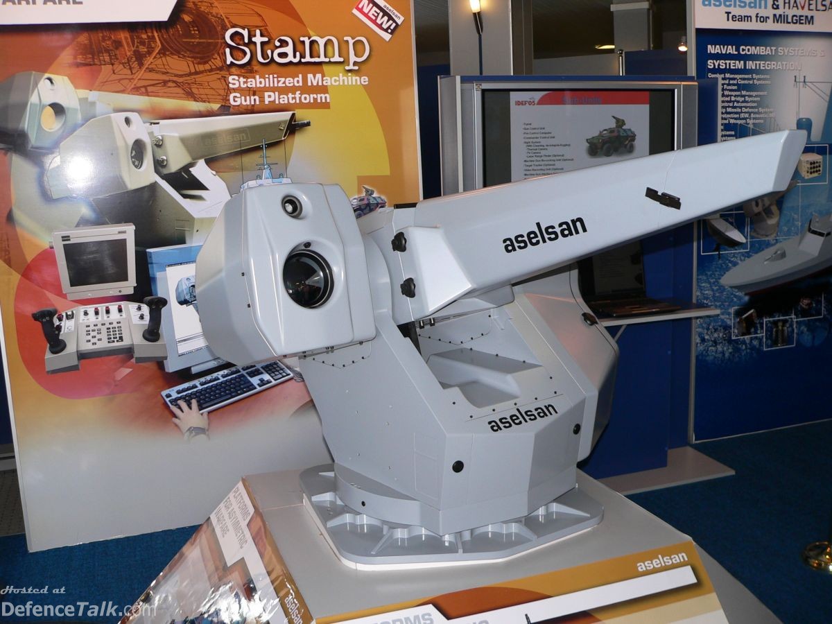 Stabilised Machine Gun / IDEF 2005 - Land Weapon Systems