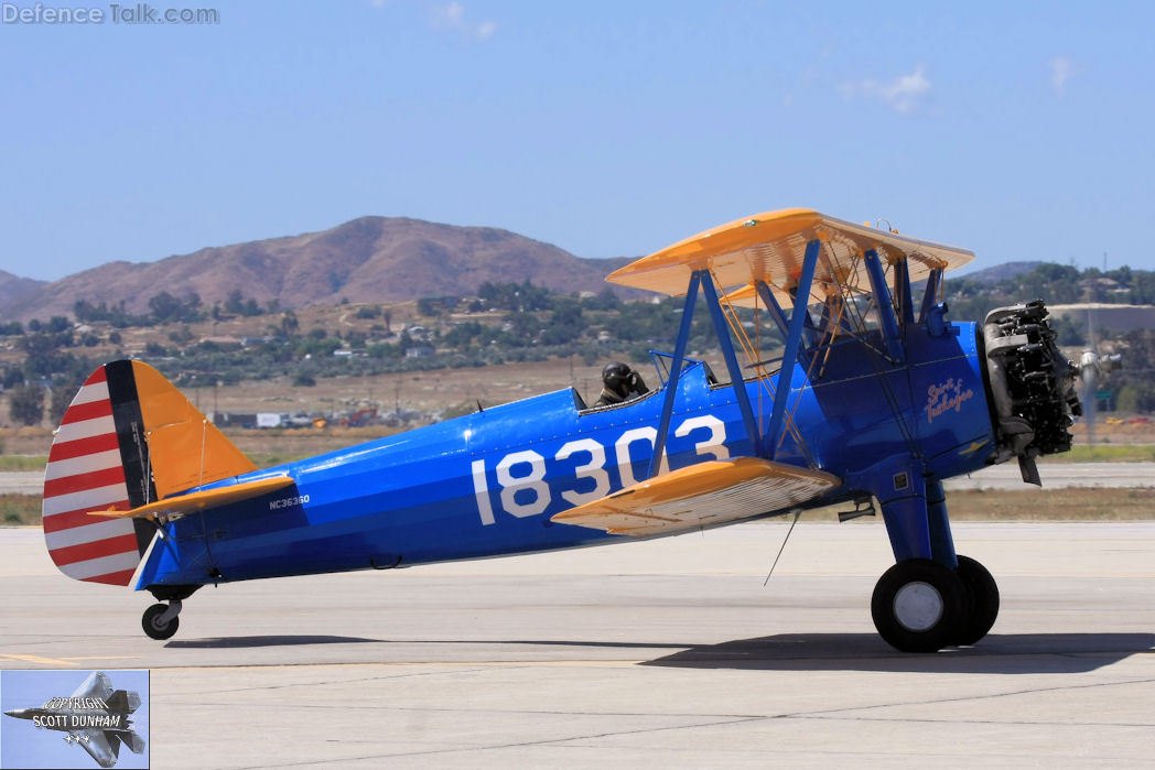 Stearman PT-17 Biplane