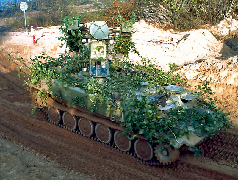 Strela-10 camouflage