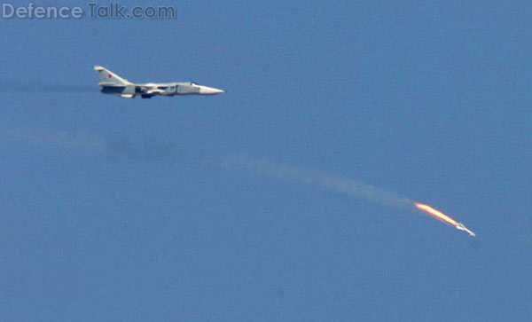 Su-24M firing Kh-25