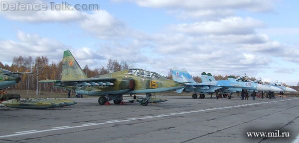 Su-25 and Su-27 Vzaimodeystvie-2010