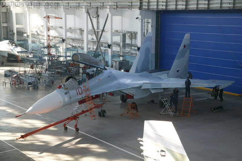 Su-30M2 at KnAAPO