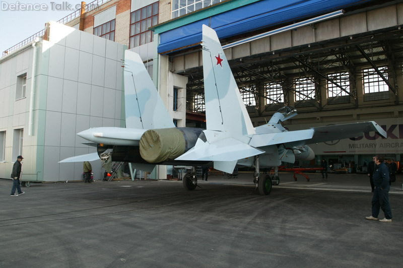 Su-30M2 at KnAAPO