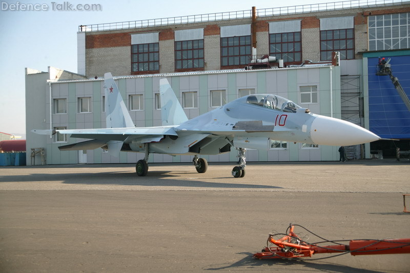 Su-30M2 at KnAAPO
