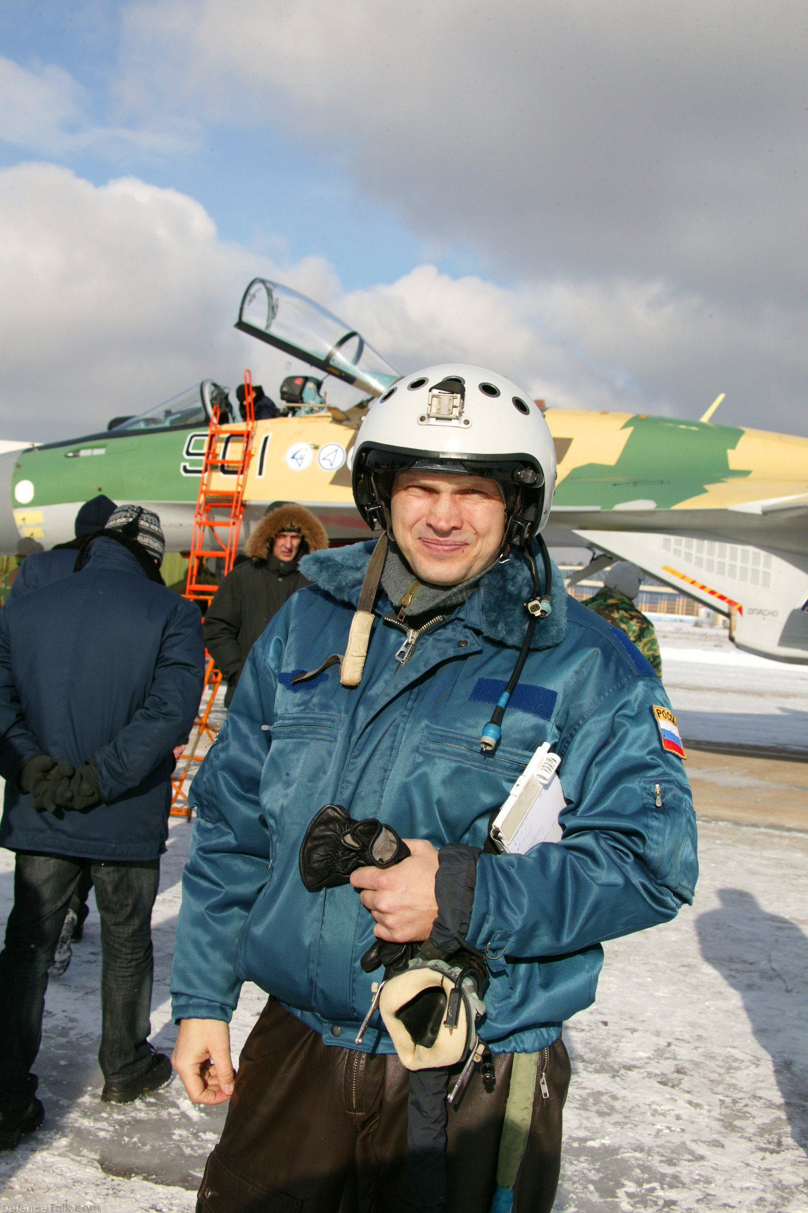 Su-35 Fighter Aircraft Pilot - Russian Air Force