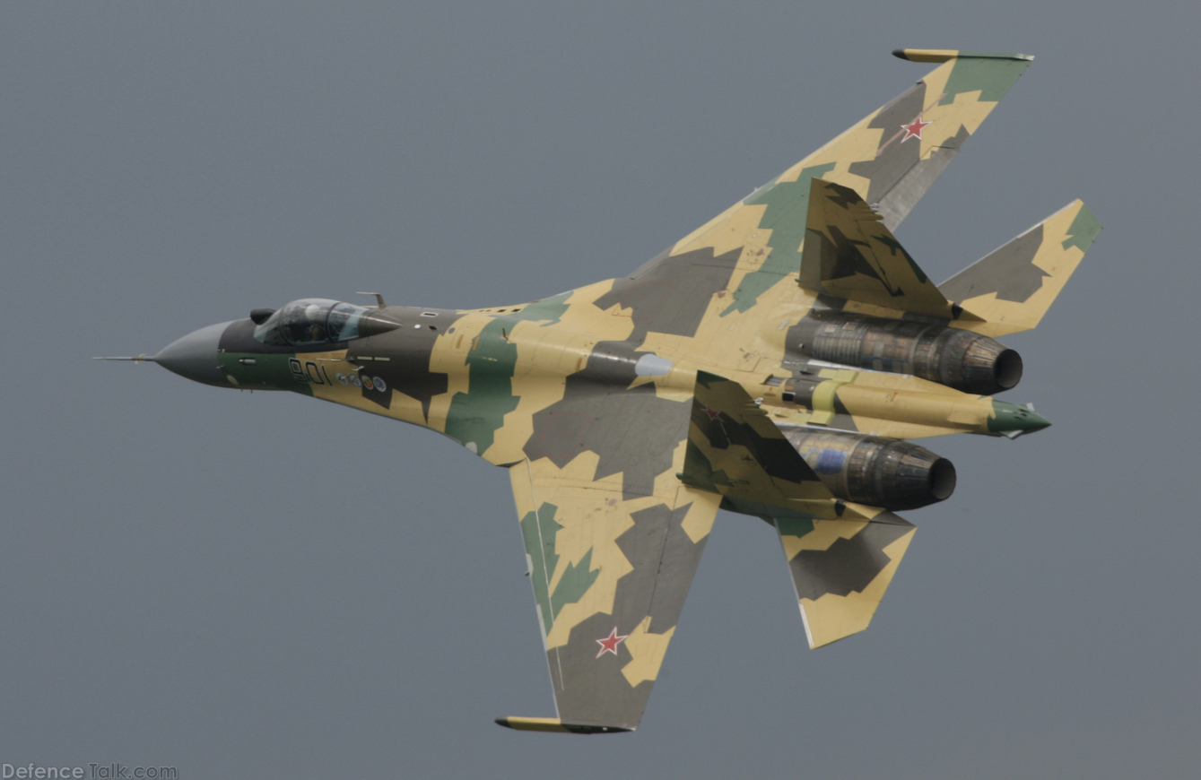 Su-35 Fighter Aircraft - Russian Air Force