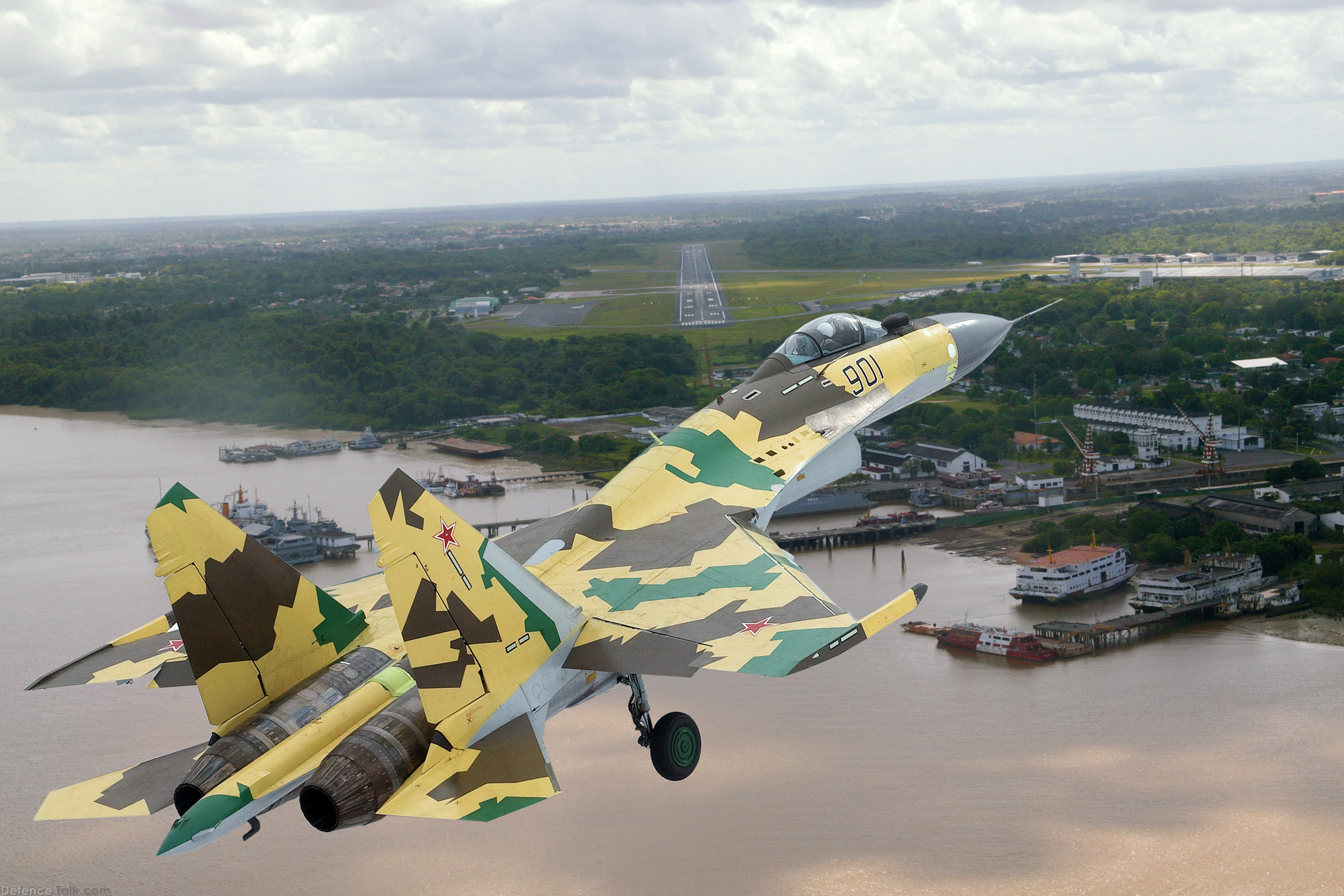 Su-35 Fighter Aircraft - Russian Air Force