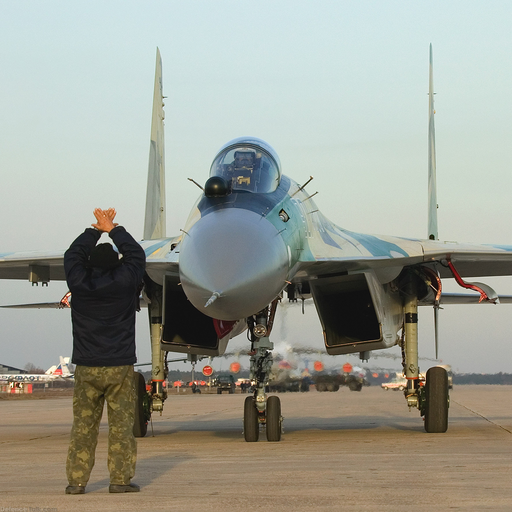 Su-35 Fighter Aircraft - Russian Air Force