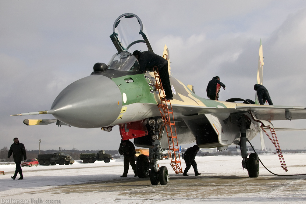 Su-35 Fighter Aircraft - Russian Air Force