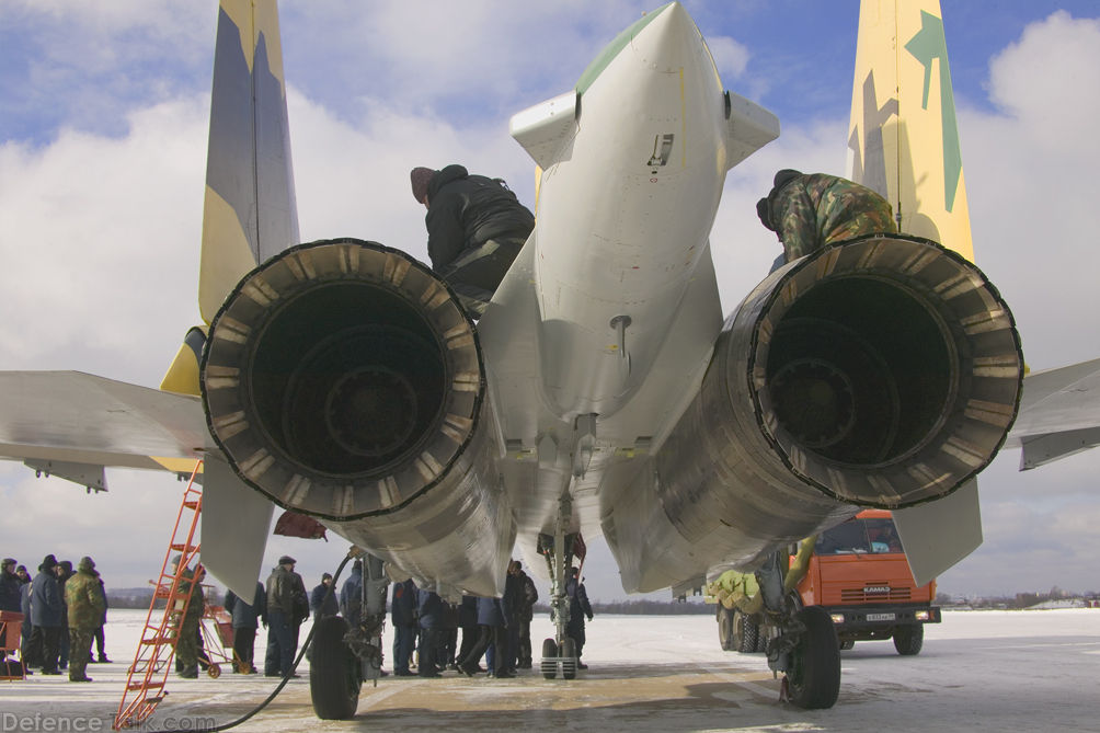 Su-35 Fighter Aircraft - Russian Air Force