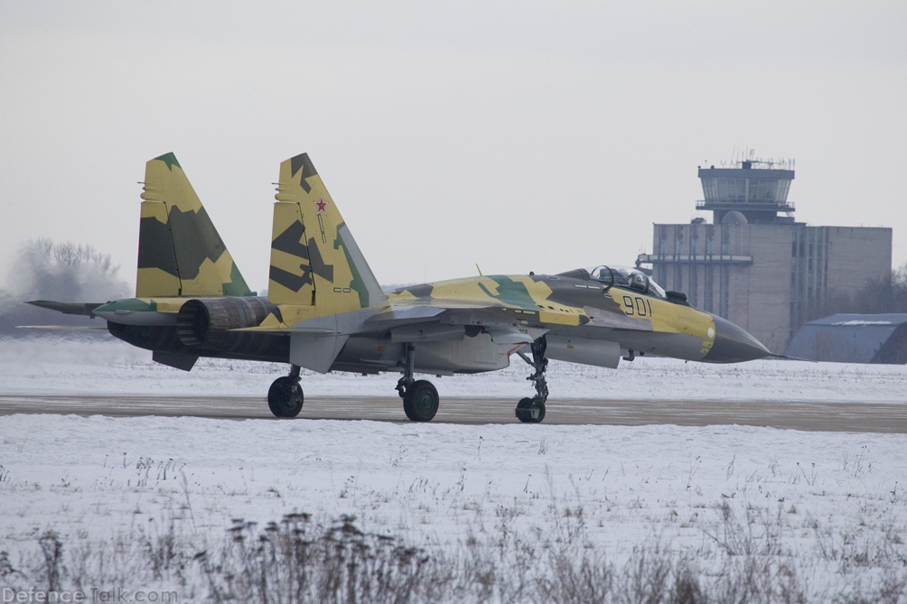 Su-35 Fighter Aircraft - Russian Air Force