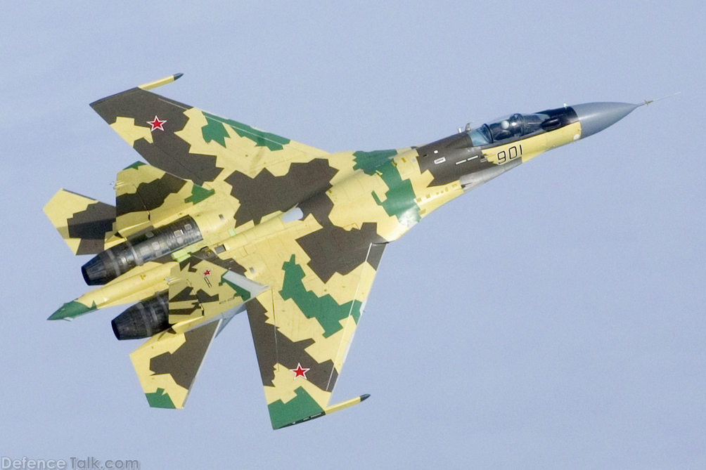 Su-35 Fighter Aircraft - Russian Air Force