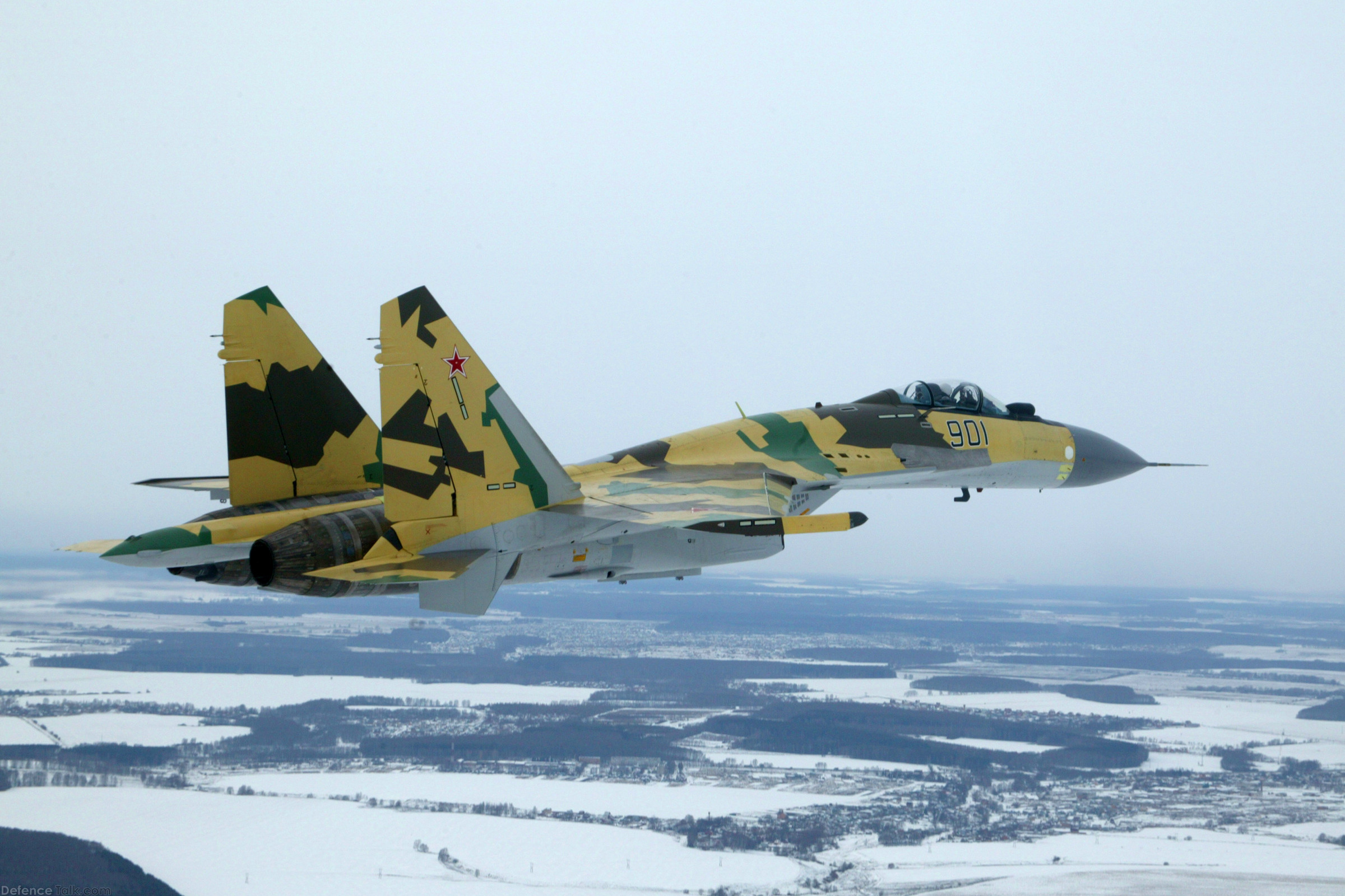 Su-35 Fighter Aircraft - Russian Air Force